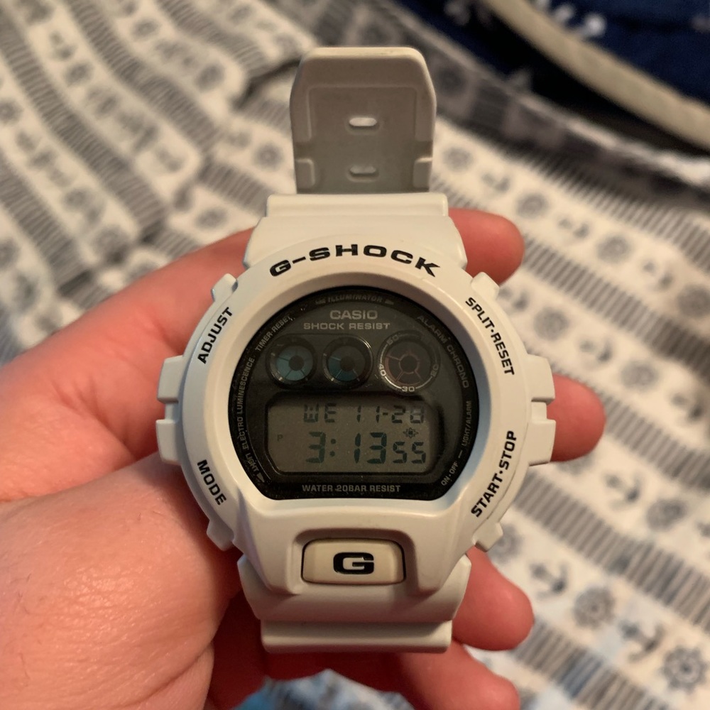 G-Shock White Watch